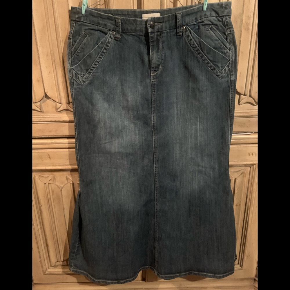 Jean skirt